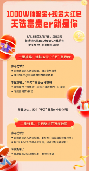 微博钱包红包雨在哪里抢