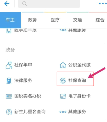 支付宝社保怎么查询缴费记录