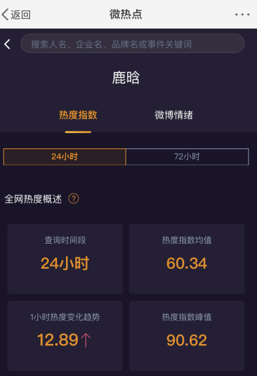 微博情绪占比哪里看?
