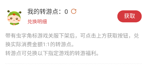 什么是转游点数