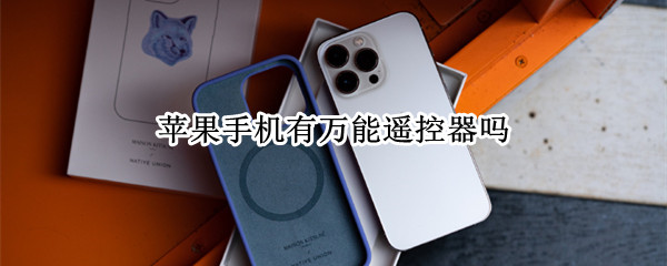 苹果手机有万能遥控器吗