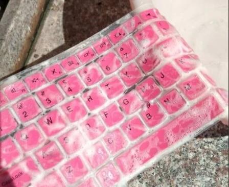 键盘膜怎么清洗详细操作教程