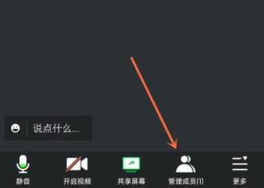 腾讯会议主持人怎么把别人静音
