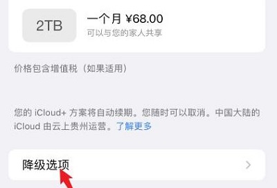 苹果icloud取消续费方法