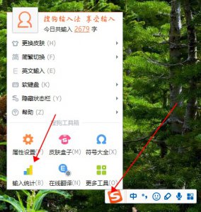 搜狗输入法打字数量去哪里看 搜狗输入法怎么查看打了多少字详细方法