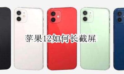 苹果12如何长截屏 怎么长截屏苹果12