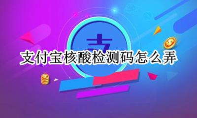 支付宝核酸检测码怎么弄 如何在支付宝健康码中查看核酸检测结果