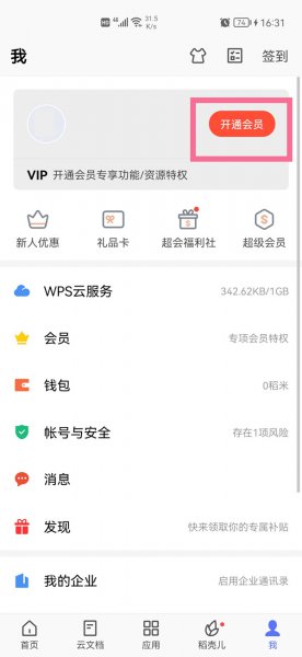 稻壳会员怎么买一个月