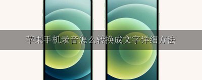 苹果手机怎样将录音转化为文字 苹果手机录音怎么转换成文字详细方法
