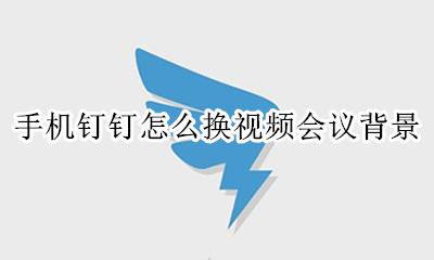 钉钉视频会议怎么切换背景 手机钉钉怎么换视频会议背景