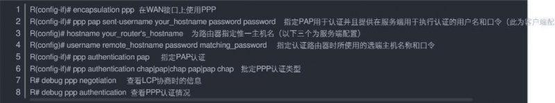 思科模拟器命令大全