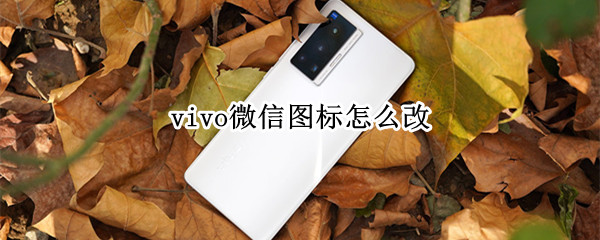 vivo微信图标怎么改