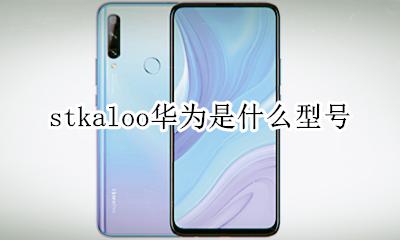 stkaloo华为是什么型号 华为STKALOO是什么型号