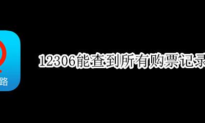 12306能查到所有购票记录吗 从车站买的票 12306能查到记录吗