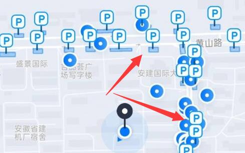 哈罗单车停车区域查看方法