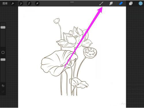 procreate笔刷怎么分组