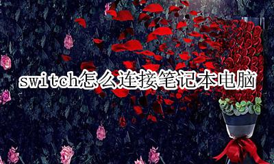 switch怎么连接笔记本电脑 switch连接笔记本电脑教程