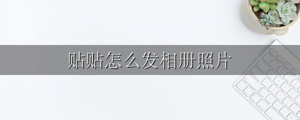 贴贴怎么发相册照片