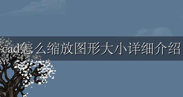 cad怎么缩放图片大小 cad怎么缩放图形大小详细介绍