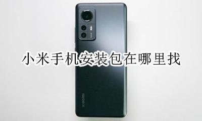 小米手机安装包在哪里找 小米手机下载的安装包在哪里找