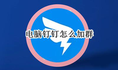 电脑钉钉怎么加群 钉钉电脑版加群怎么加