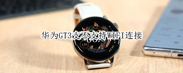 华为GT3支不支持WIFI连接