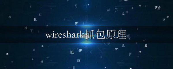 wireshark抓包原理