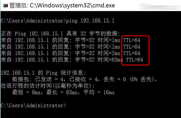 ping命令TTL什么意思