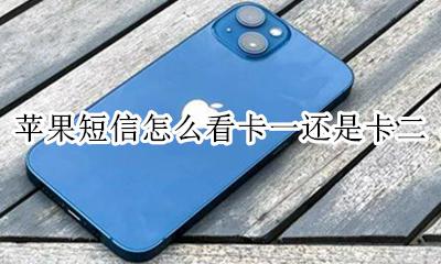 苹果短信怎么看卡一还是卡二 苹果手机短信怎么看卡1还是卡2?
