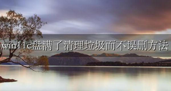 win11c盘怎么清理 win11c盘满了清理垃圾而不误删方法