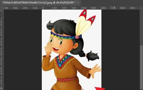 ps把图片变成线稿方法