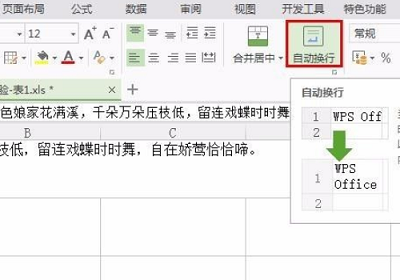 wps表格怎么换行详细方法