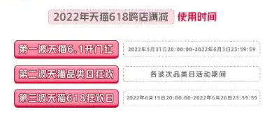 天猫618跨店满减规则2022