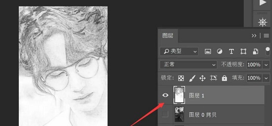ps素描效果制作方法