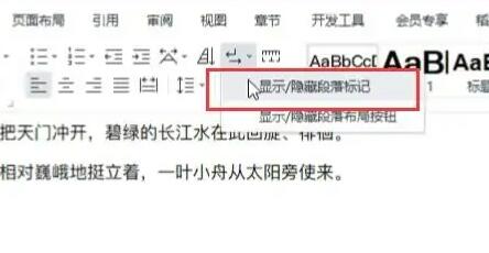 删除分页符后的空白页方法