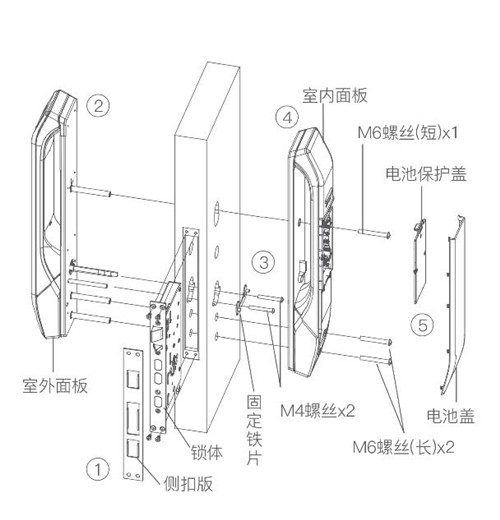 欧瑞博全自动可视猫眼智能门锁P20说明书