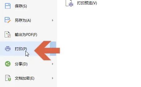wps打印彩色的图片方法