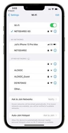 ios16WiFi密码查看方法