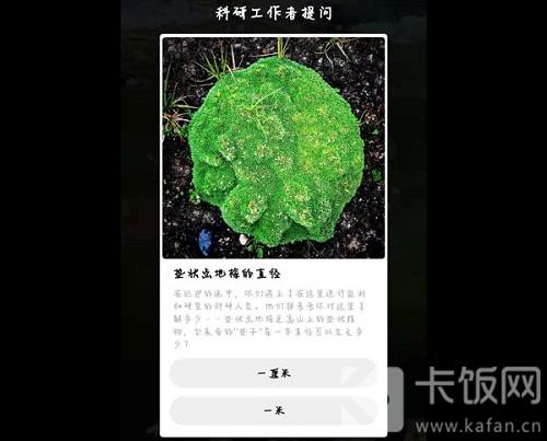蚂蚁森林保护地巡护答案