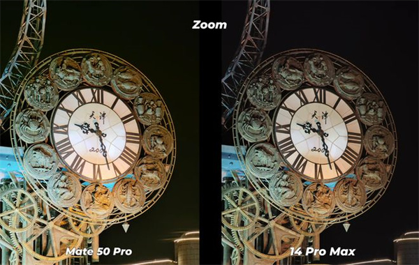 华为Mate50 Pro和iPhone14 Pro Max拍照对比