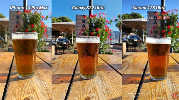 iPhone14 Pro Max、三星S22 Ultra和小米12S Ultra对比