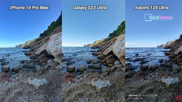 iPhone14 Pro Max、三星S22 Ultra和小米12S Ultra对比