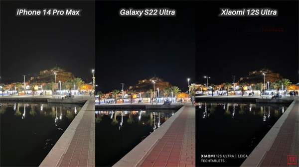 iPhone14 Pro Max、三星S22 Ultra和小米12S Ultra对比