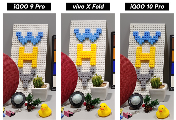 iQOO 9 Pro、iQOO 10 Pro和vivo X Fold拍照对比