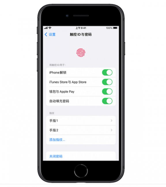 使用触控id安装什么意思