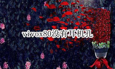 vivox80没有耳机孔 vivox80pro+没有耳机孔吗