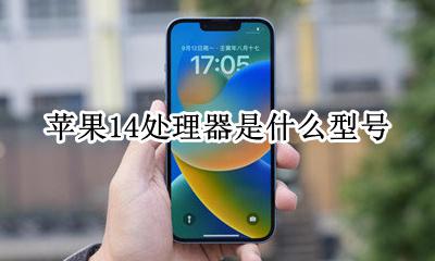 苹果14支持什么型号 苹果14处理器是什么型号