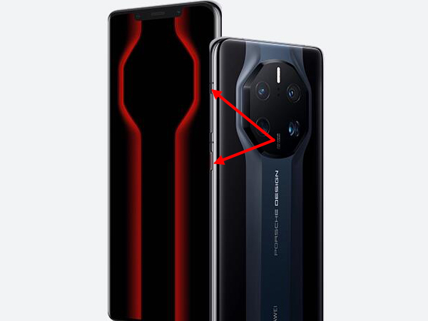 华为mate50rs保时捷怎么录屏