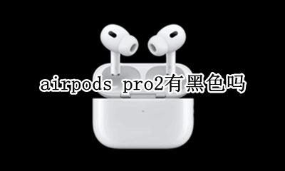 airpods pro2有黑色吗 airpods pro黑色那块是什么