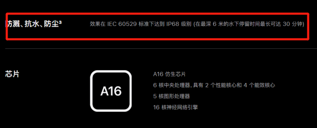 苹果14promax防水吗